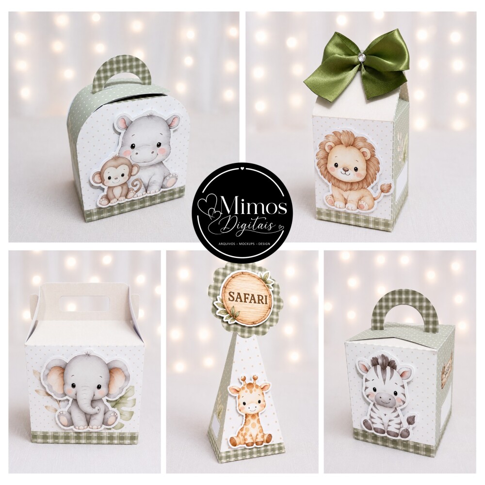 SAFARI BABY - LINHA COMPATIBILIDADE - DXF (STUDIO GRÁTIS)