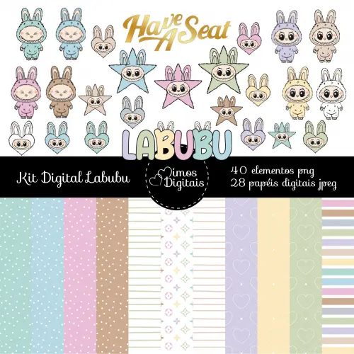 Kit Digital Labubu