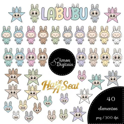 Kit Digital Labubu