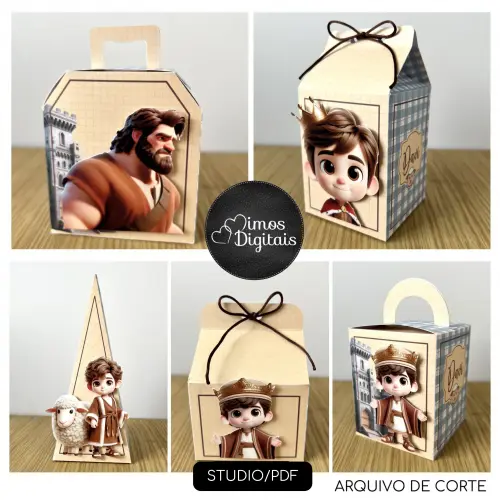 Arquivo de Corte-  Rei Davi e Golias - 0084