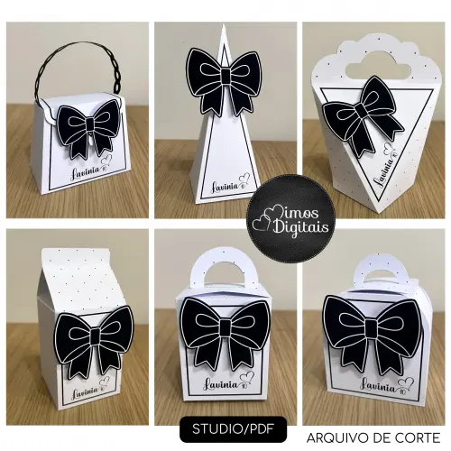 Arquivo de Corte - Laço Preto - 0144