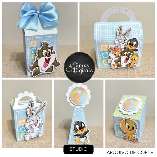Arquivo de Corte - Looney Tunes Aquarela - 0131