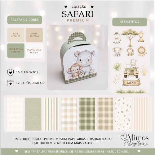 SAFARI BABY - LINHA ESSENCIAL - PDF - CANVA