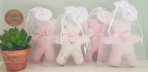 Sachê urso em pé -lembrancinha