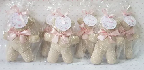Sachê urso em pé -lembrancinha