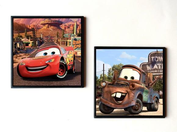 Dupla De Quadros Carros