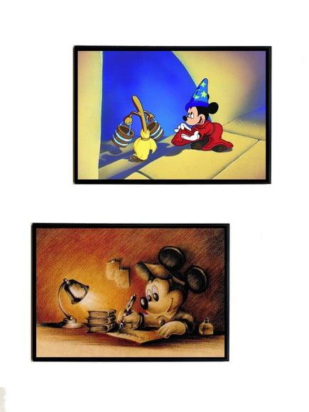 Dupla de Quadros Disney Mickey