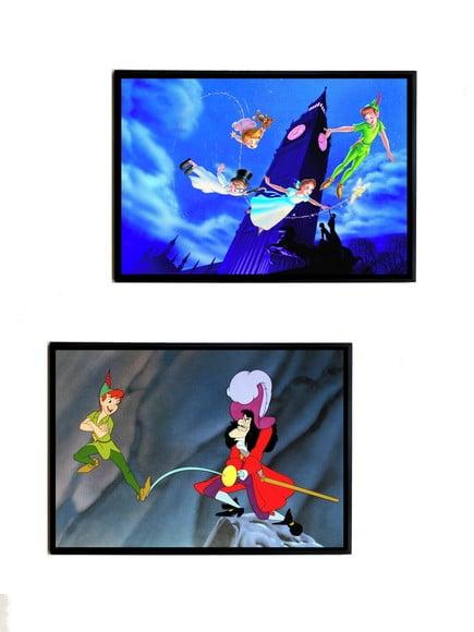 Dupla de Quadros Disney Peter Pan