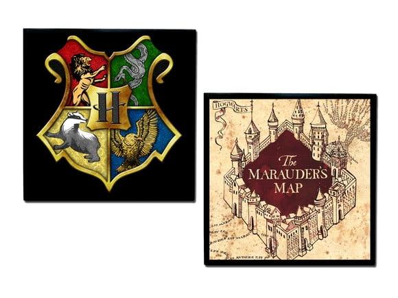 Dupla de Quadros Harry Potter