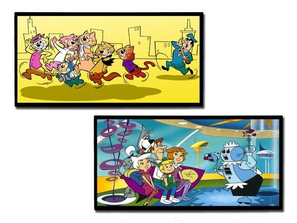 Dupla de Quadros Manda Chuva e os Jetsons