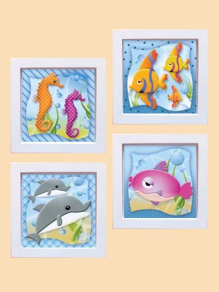 Jogo de Quadrinhos Peixinhos