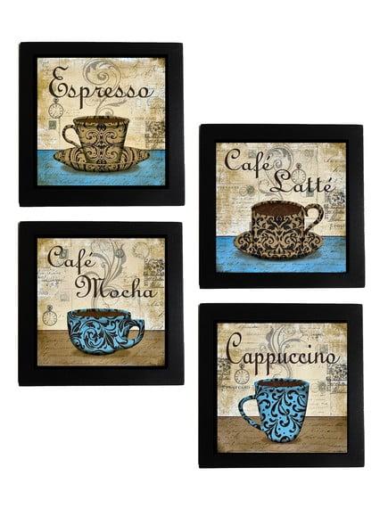 Jogo de Quadros Café