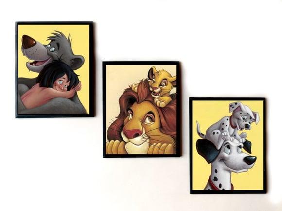 Jogo de quadros Disney