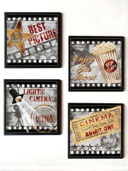 Jogo De Quadros Cinema ( Mod. 02 )