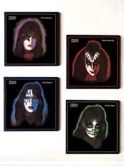 Jogo de quadros Kiss