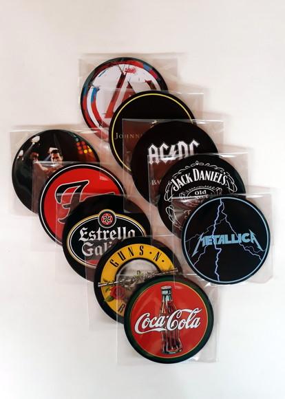 Kit com 10 Porta Copos Variados
