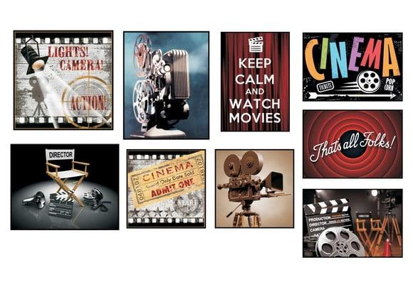 Kit de Quadros Cinema