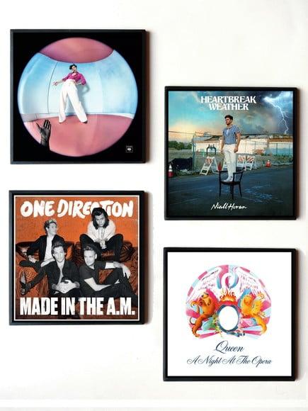 Kit de Quadros Musica Pop