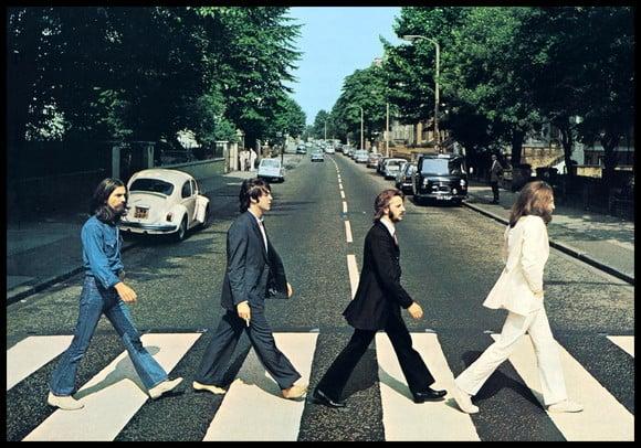 Placa Decorativa Abbey Road