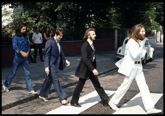 Placa Decorativa Abbey Road Alternativo