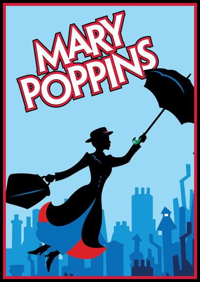 Placa Decorativa Broadway Mary Poppins