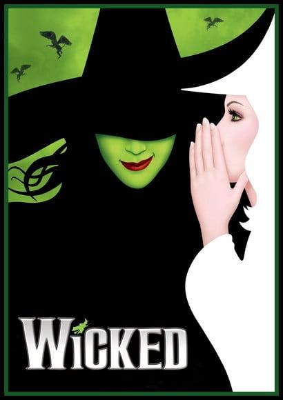 Placa Decorativa Broadway Wicked