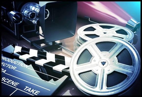 Placa Decorativa Cinema Mod 02