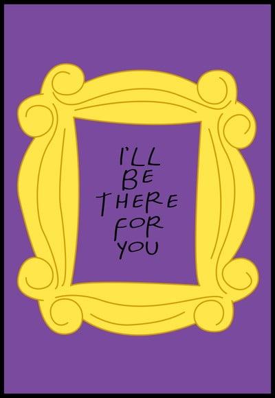 Placa Decorativa Friends 2