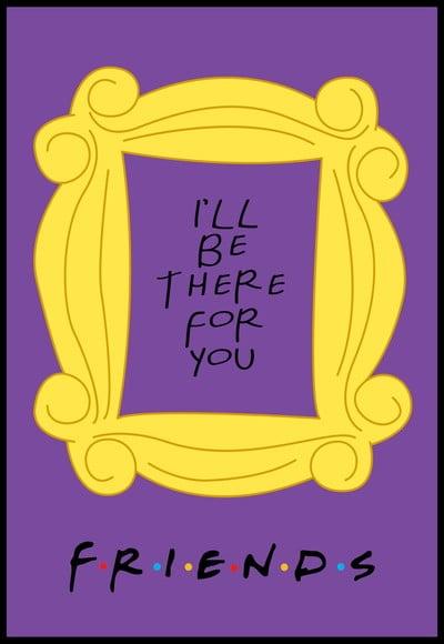 Placa Decorativa Friends 1