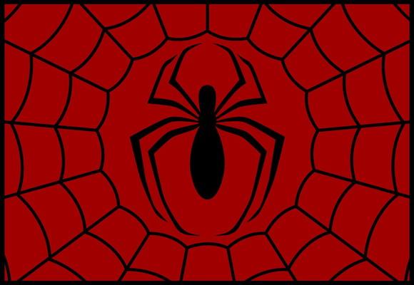 Placa Decorativa Homem Aranha Símbolo