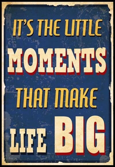 Placa Decorativa Little Moments