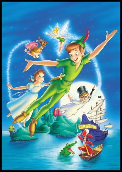 Placa Decorativa Peter Pan