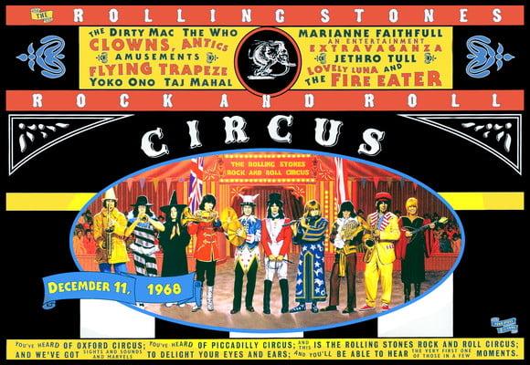 Placa Decorativa R Stones Circus