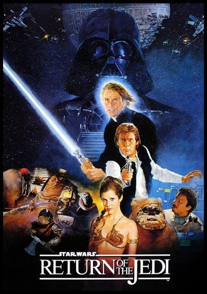 Placa Decorativa Star Wars o Retorno de Jedi