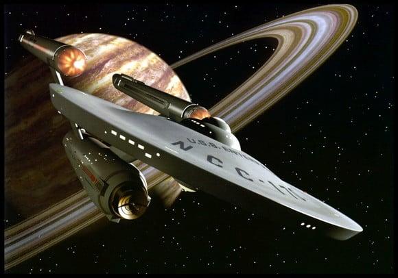 Placa Decorativa Startrek Enterprise 02
