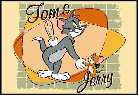 Placa Decorativa Tom e Jerry 02