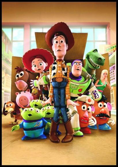 Placa Decorativa Toy Story