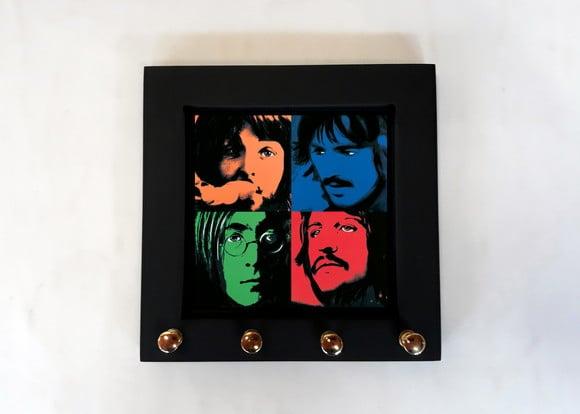 Porta Chaves Beatle s Colorido