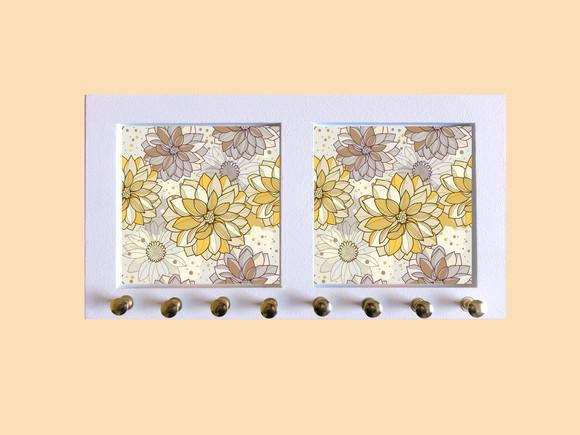 Porta Colar Flores