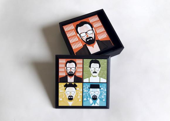 Porta Copos Breaking Bad