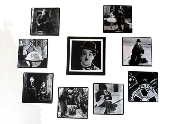 Porta Copos Charles Chaplin