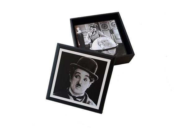 Porta Copos Charles Chaplin