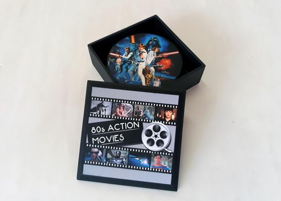 Porta Copos Cinema 80 (action Movies)