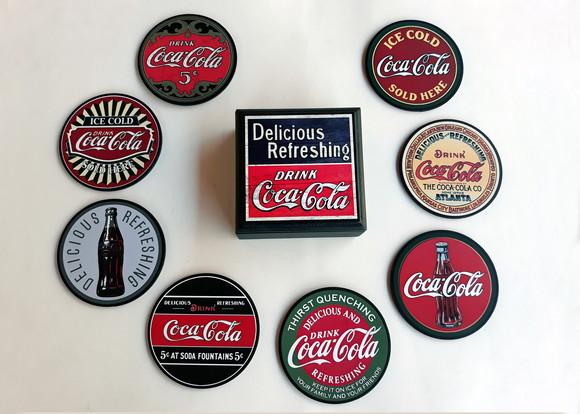 Porta Copos Coca Cola Vintage