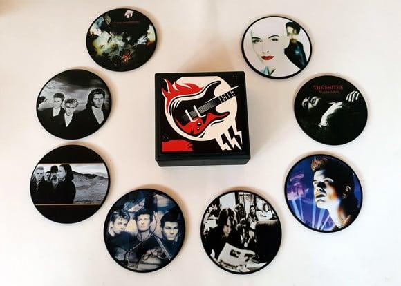 Porta Copos Discos Pop Rock