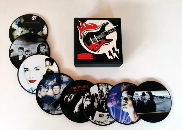 Porta Copos Discos Pop Rock