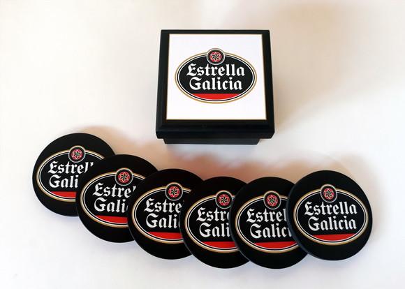Porta copos Estrella Galicia