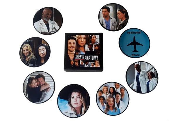 Porta Copos Grey's Anatomy