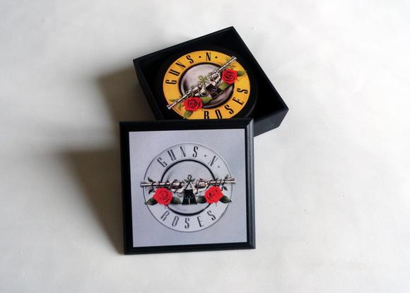 Porta Copos Guns and Roses