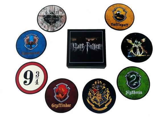 Porta Copos Harry Potter Símbolos